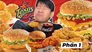 Ăn tất cả các món trong Menu của Texas Chicken - Phần 1 | Tại sao Gà Rán Ngon Kinh Khủng vậy?