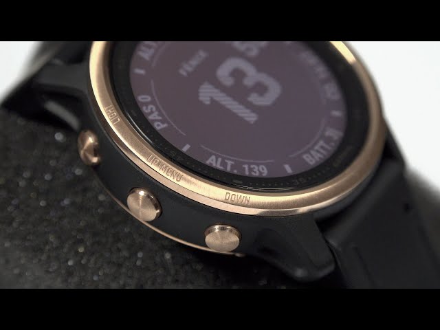 Unboxing Garmin Fenix 6S Sapphire Rose Gold GPS Watch
