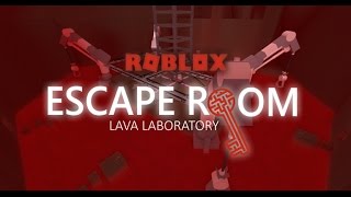 Lava Laboratory Roblox Escape Room Alpha Youtube - escape room roblox lava lab