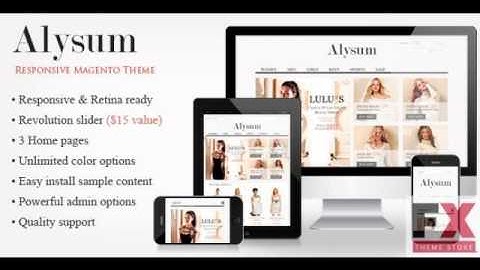Preview Alysum - Premium Responsive Magento Theme TForest