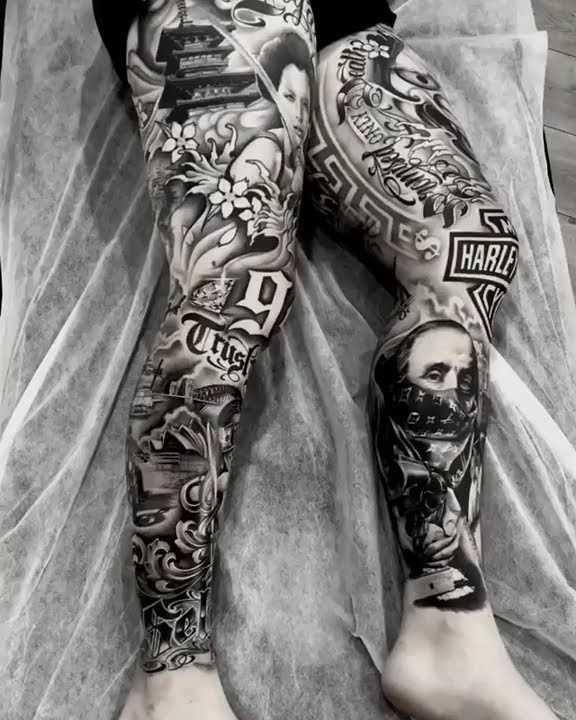 Top 66+ gangster chicano leg tattoos super hot - in.cdgdbentre