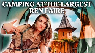 Camping at the Largest Renaissance Faire in the World! ⚔