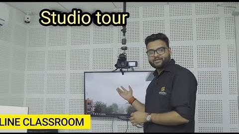 Studio tour ! Kumar gaurav sir ! online class room tour  # Utkarsh classes jodhpur