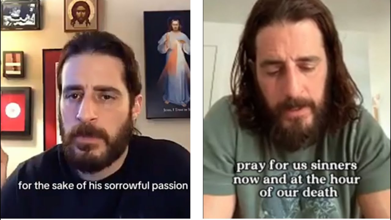 Jonathan Roumie comes online to pray. meditate and open his heart to ...
