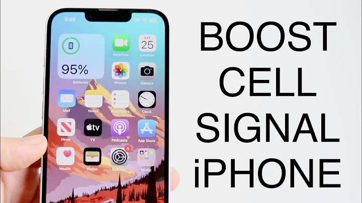 How To Boost Cell Signal On ANY iPhone! (2023)