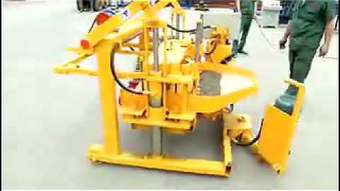 QT40 3A mobile block making machine 1