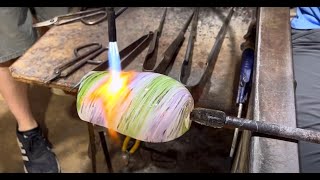 Glass Blowing- Making a Stemless Wine Glass
