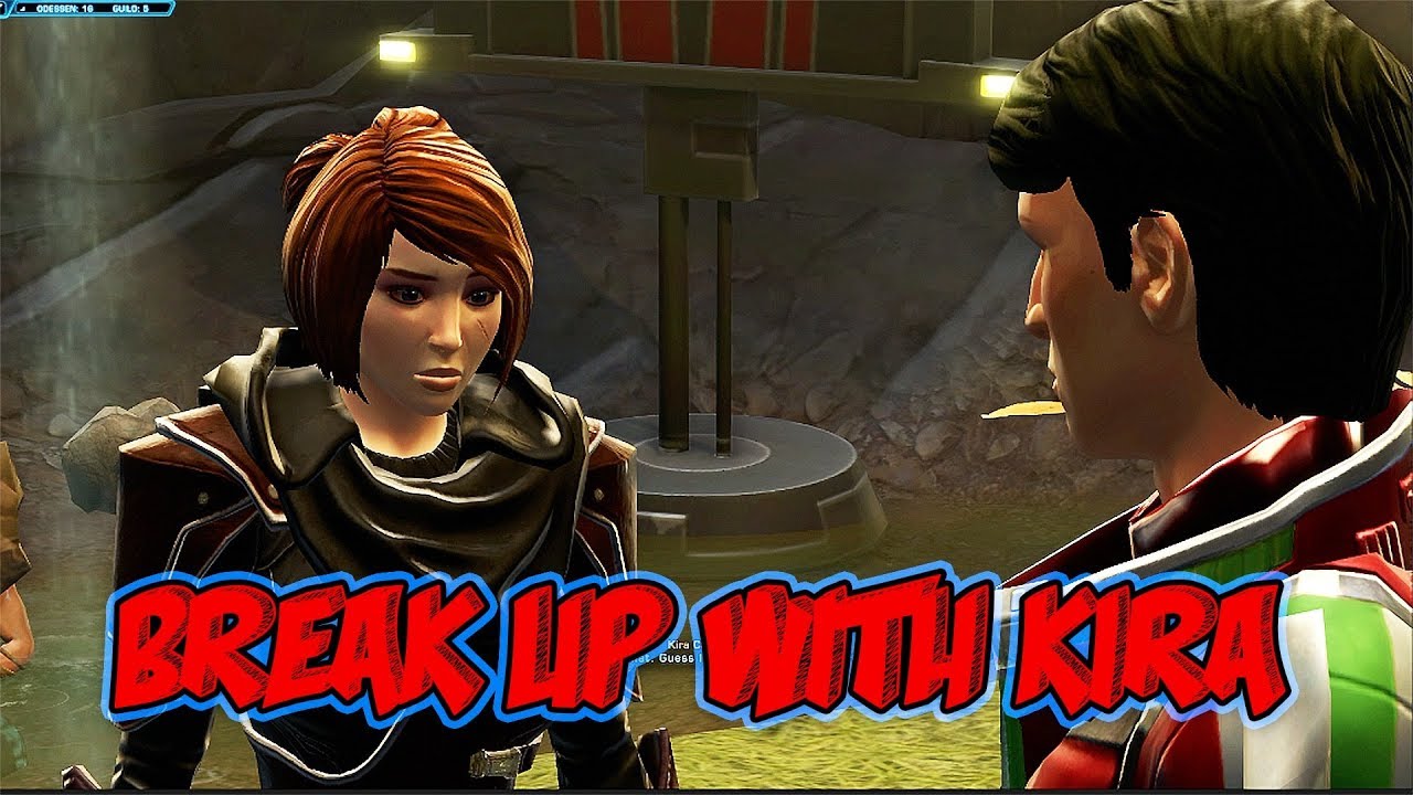 SWTOR 6.0 Onslaught - Jedi Knight Breaks Up With Kira Carsen - YouTube