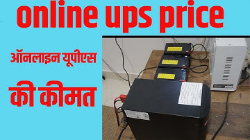 Microtek E2 SERIES 1KVA Online UPS without in built Battery  Working & Testing