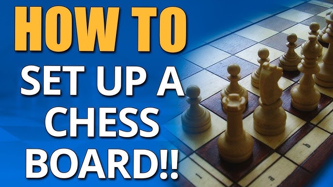 Chess Board - Full Classic Setup Simple | Sticker
