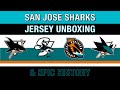 San Jose Sharks Jersey Unboxing & EPIC History
