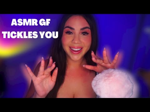 #asmr  GIRLFRIEND tickling sensation - PERSONAL ATTENTION