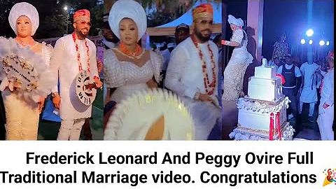 Frederick Leonard and Peggy Ovire Traditional Marriage video. Congratulations 🎉