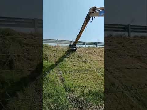 Ingenious excavator cutting