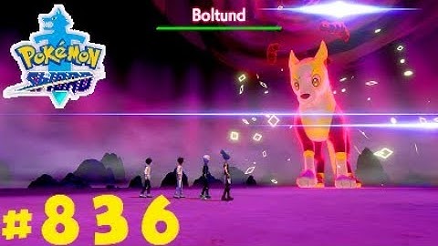 Pokemon Sword Shiny Dynamax Boltund Raid & Catch