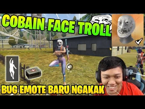 NGAKAK! COBAIN EMOTE SHORYUKEN MEDKIT DAN MUKA TROLL! - Garena Free Fire