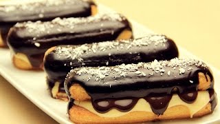 Ladyfingers Eclair Recipe - Chocolate Ladyfingers Dessert