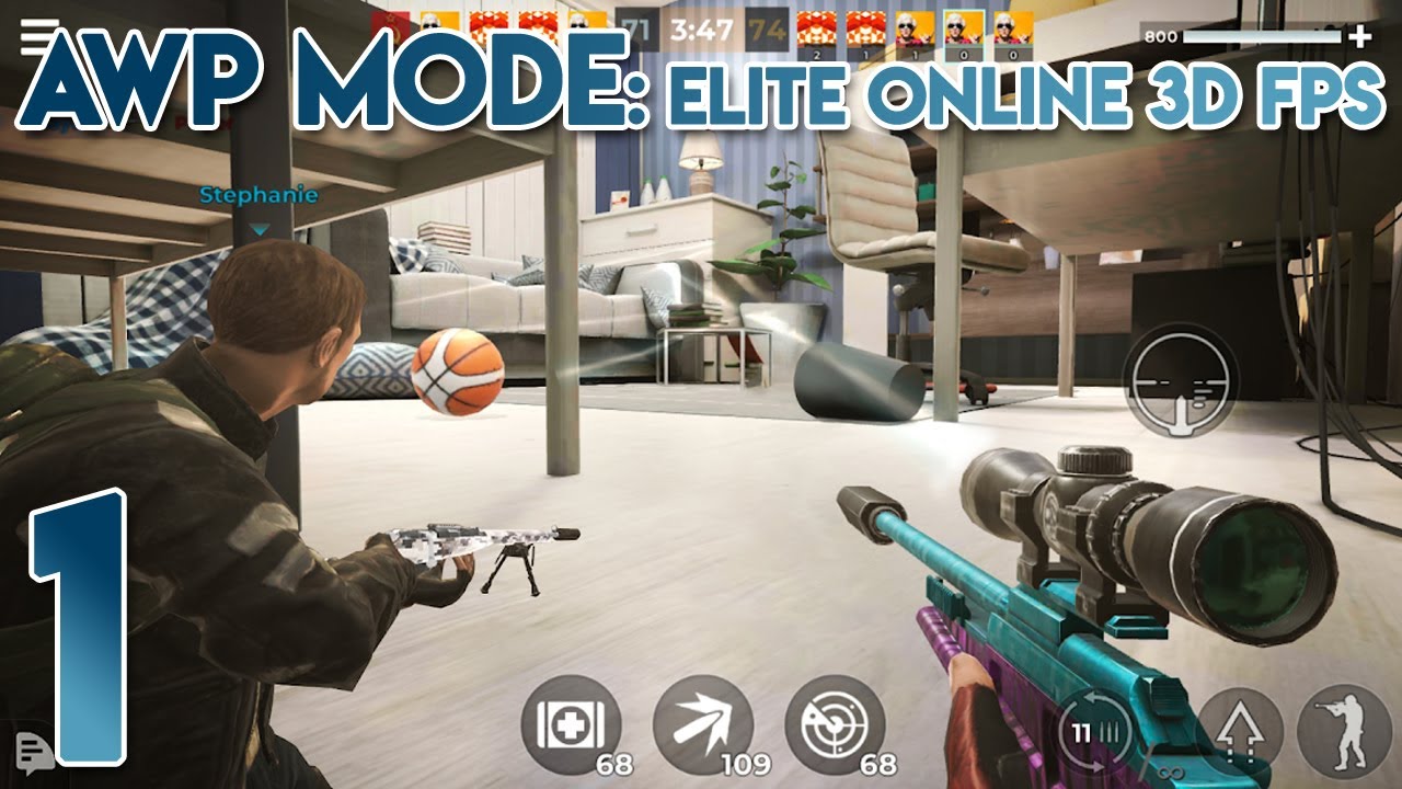 AWP Mode Elite online 3D FPS - First Impressions Gameplay Walkthrough Part 1