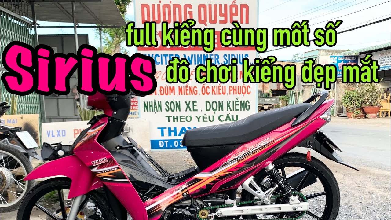 Sirius full kiểng cùng mốt số đồ chơi kiểng đẹp mắt | Quyền RC90 | Xem ...