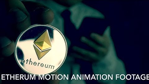 Ethereum Motion Animation footage(NoCopyright Ethereum graphical  background)Ethereum Motion effects
