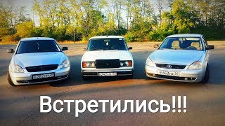 ПРИОРА: чип+выхлоп+ресивер ПРОТИВ ВАЗ-2107: мотор 1.7 на карбюраторе...