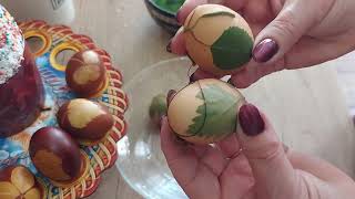 Лучший способ покраски яиц. ..небольшой эксперимент...
