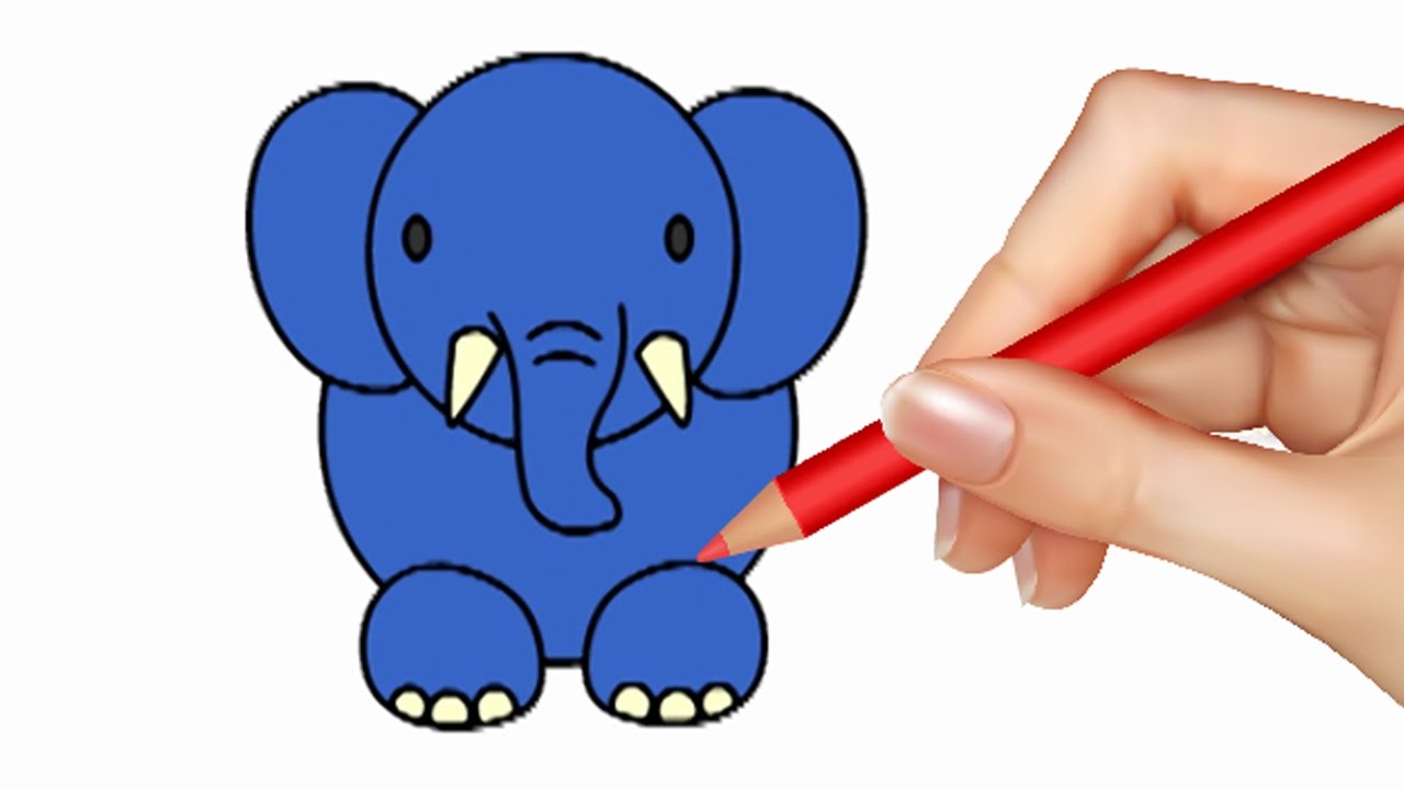 Teaching Drawing Elephant Coloring Pages for Kids Teaching Drawing Elephant Coloring Pages for Kids How to Draw a Elephant for Kids
