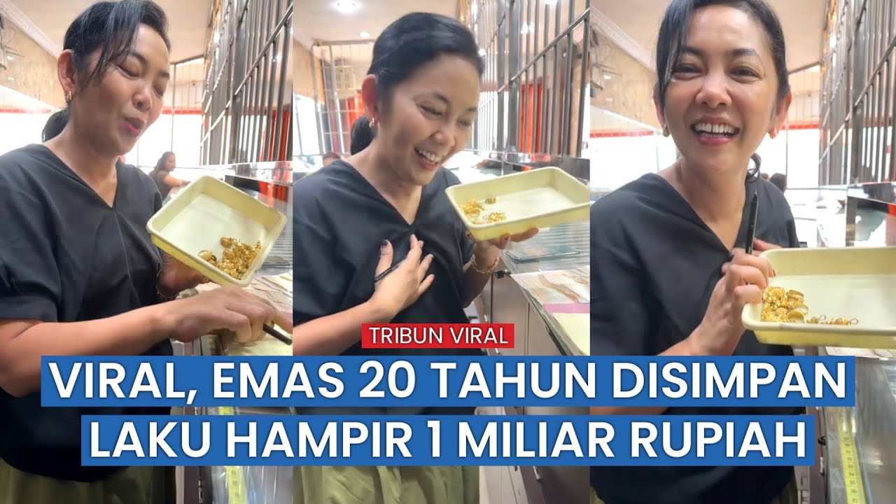 The Power of Emak-Emak: Simpan Emas 20 Tahun, Modal Rp41 Juta Kini Cair Hampir Rp1 Miliar!