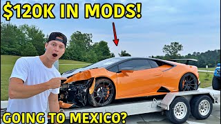 My Brother Bought A Wrecked 900HP Lamborghini Evo, Let&#39;s See If We Can Save It!?