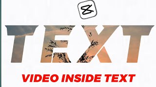 How to put video inside text in capcut | Video in text effect | Place video inside text | Capcut | screenshot 1