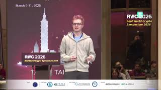 Privacy-Enhancing Technologies - talk 4/4 (RWC 2026)