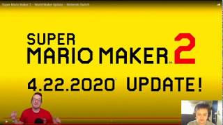 Reageren op: IT'S FINALLY HERE!!! Mario Maker 2 FINAL UPDATE Reaction + Impressions! van DGR.