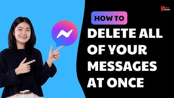 How To Delete All Of Your Messages On Facebook Messenger At Once 2024 | Delete all Chats On Mess