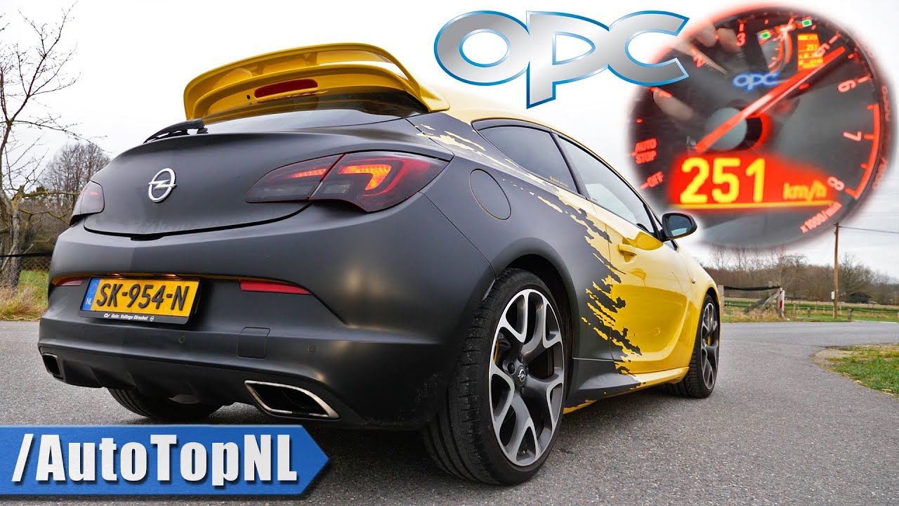 OPEL ASTRA J OPC  100-200KMH TOP SPEED & SOUND by AutoTopNL 