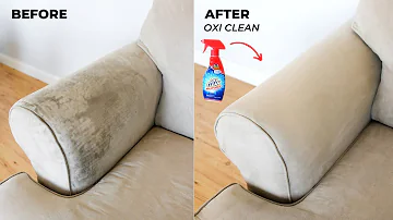 Can you put spray and wash on a couch?