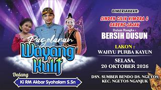 WAYANG KULIT KI R M AKBAR SYAHALAM S.SN // LAKON WAHYU PURBA KAYUN // FT KIMORA & GARENG JAJAK