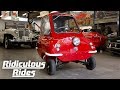 Peel p50  la plus petite voiture du monde  balades ridicules