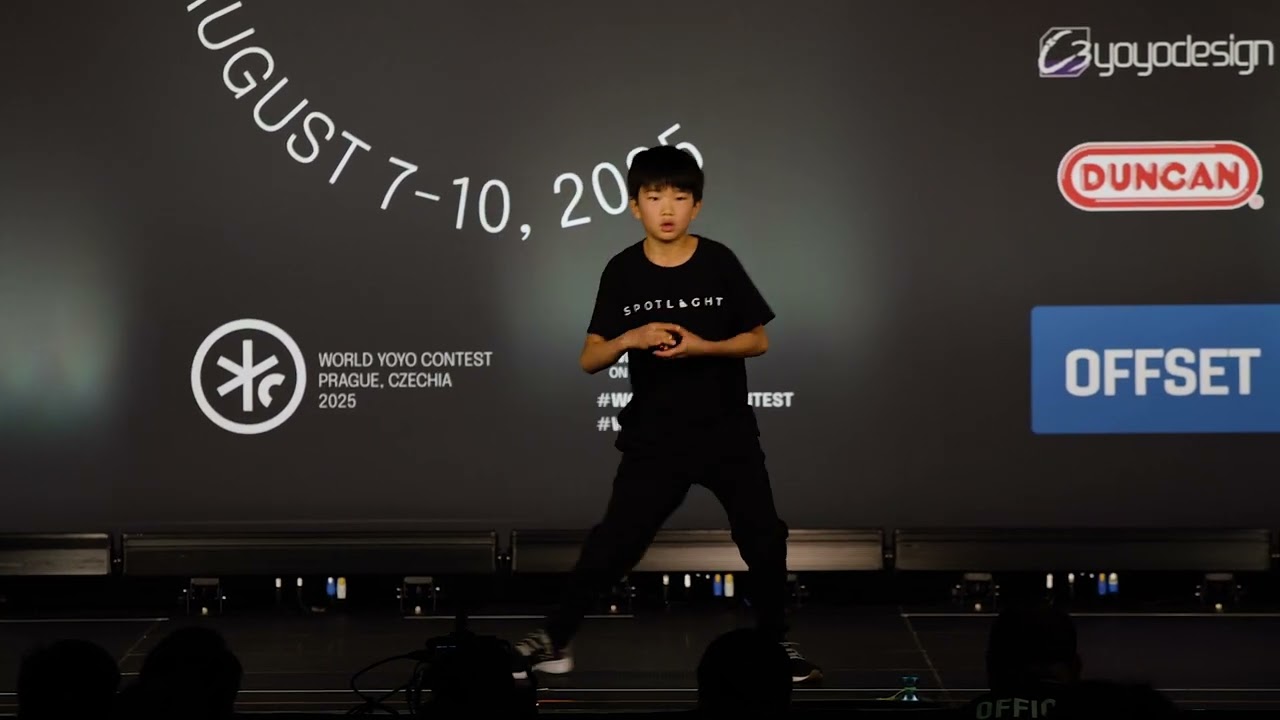 3rd Place – Geo Gan – Junior Freestyle Final – World YoYo Contest 2025