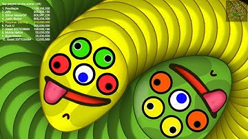 Worms Zone © 5.2 Million Score Love Kill All Stupid Gain Slither Snake Top 1 World Record 2020