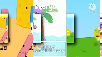 5 Shuric Scans With Are Slides (BFDI VS Lu And The Bally Bunch Version)