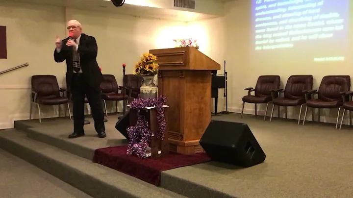 Holiness Seminar; Part 1 of 4. Bro. McCalip
