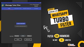 WhatsApp filter tool | whatsapp active number checker  | whatsapp turbo filter 2026 screenshot 5