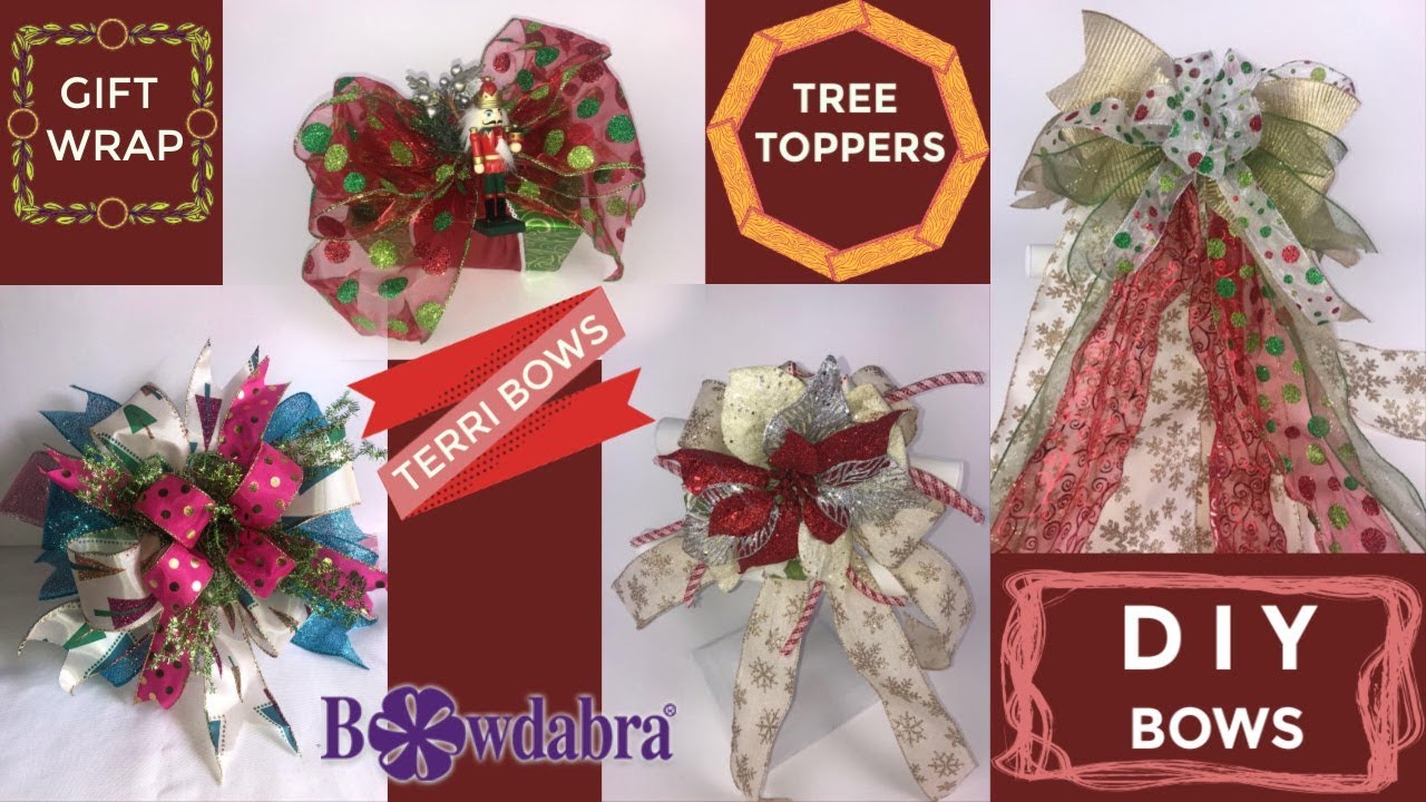 20+ DIY Gift Bow & Topper Ideas and Tutorials