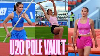 4K SLOW MOTION POLE VAULT RUSSIAN U20 CHAMPIONSHIP