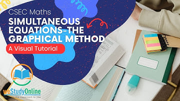 Simultaneous Equations: Solving Graphically for CXC / CSEC Math