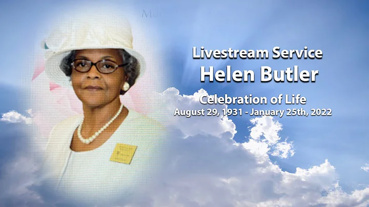 Helen Butler Livestream Service