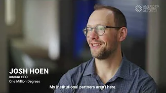 Josh Hoen, Interim CEO, One Million Degrees on vulnerability and candor among peers