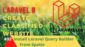 How to Make Classified  Website with Laravel 8 - #32 Install Laravel Query Builder from Spatie