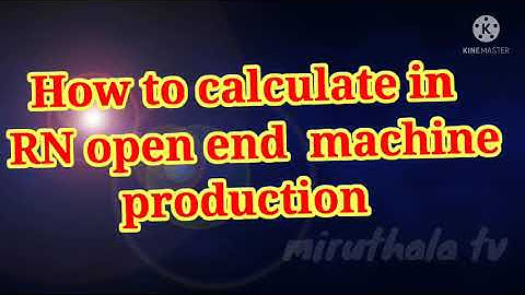 RN oe production formula . how to calculate OE production
