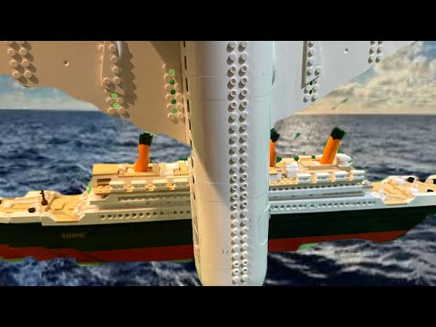 Lego Crash FINALE | Airplane Vs Titanic! [A Lego Edition!]￼